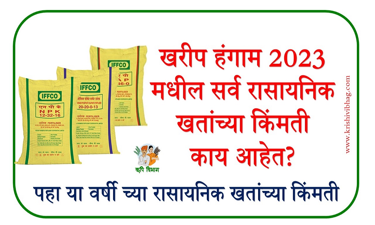 Fertilizers Rate 2023