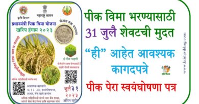 Crop Insurance Last Date