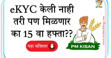 Pm Kisan Yojana Update