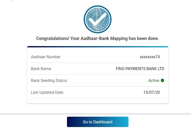 Aadhar Bank Link Status4